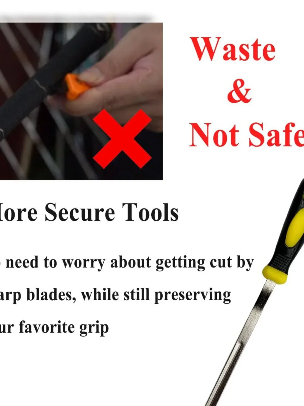 V-Groove Golf Grip Removal Tool, 11